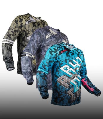 Rynox Fusion Neo Offroad Jersey Multiple graphics